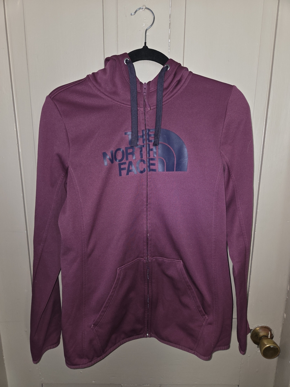The North Face Plum Zip-Up Hoodie